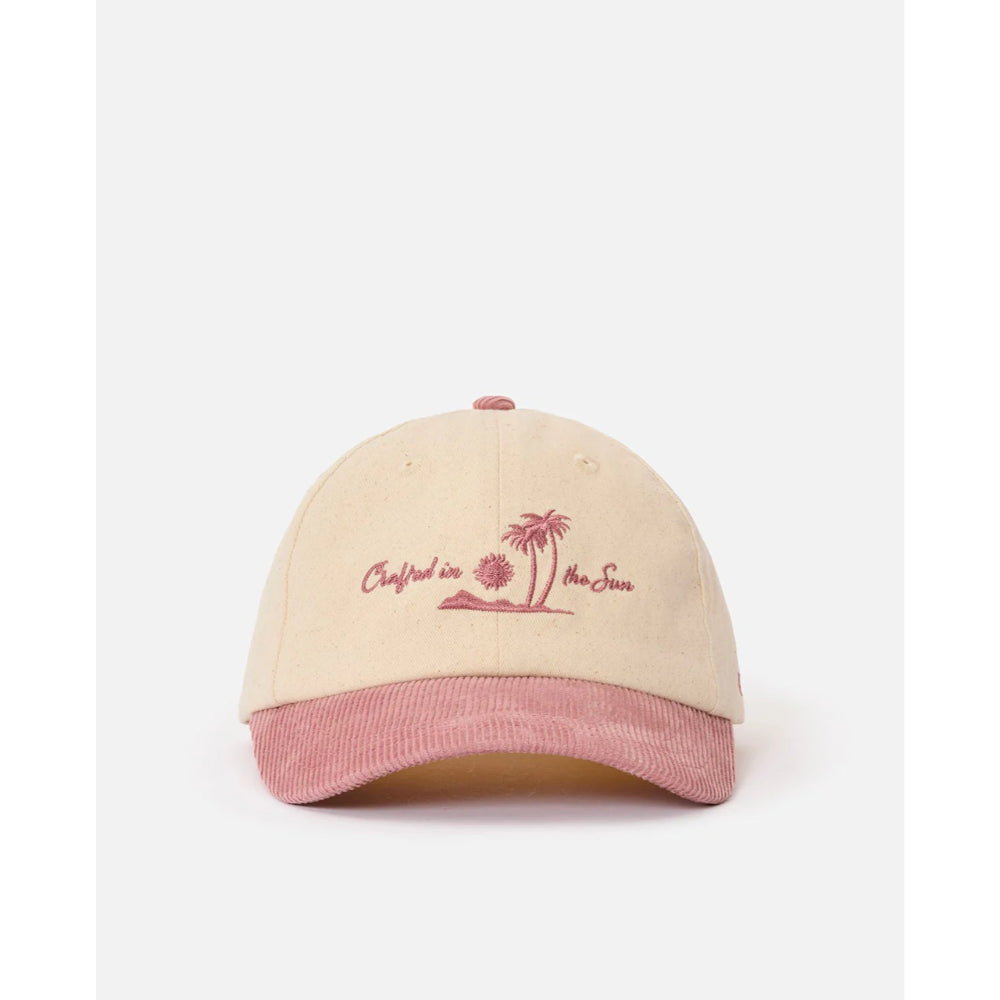 RIP CURL CONTRAST CAP DUSTY ROSE
