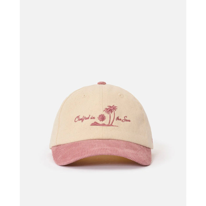 RIP CURL CONTRAST CAP DUSTY ROSE