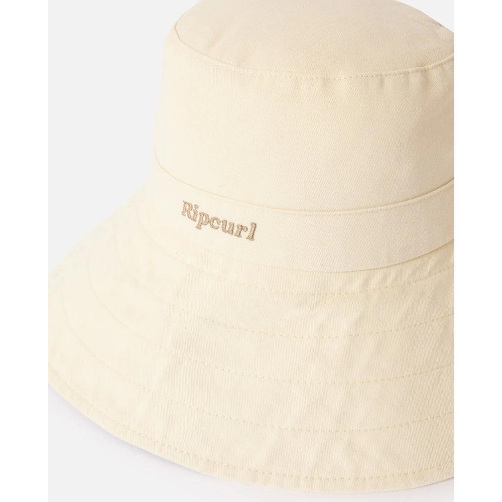 RIP CURL MIXED WIDE BRIM UPF SUN HAT NATURAL