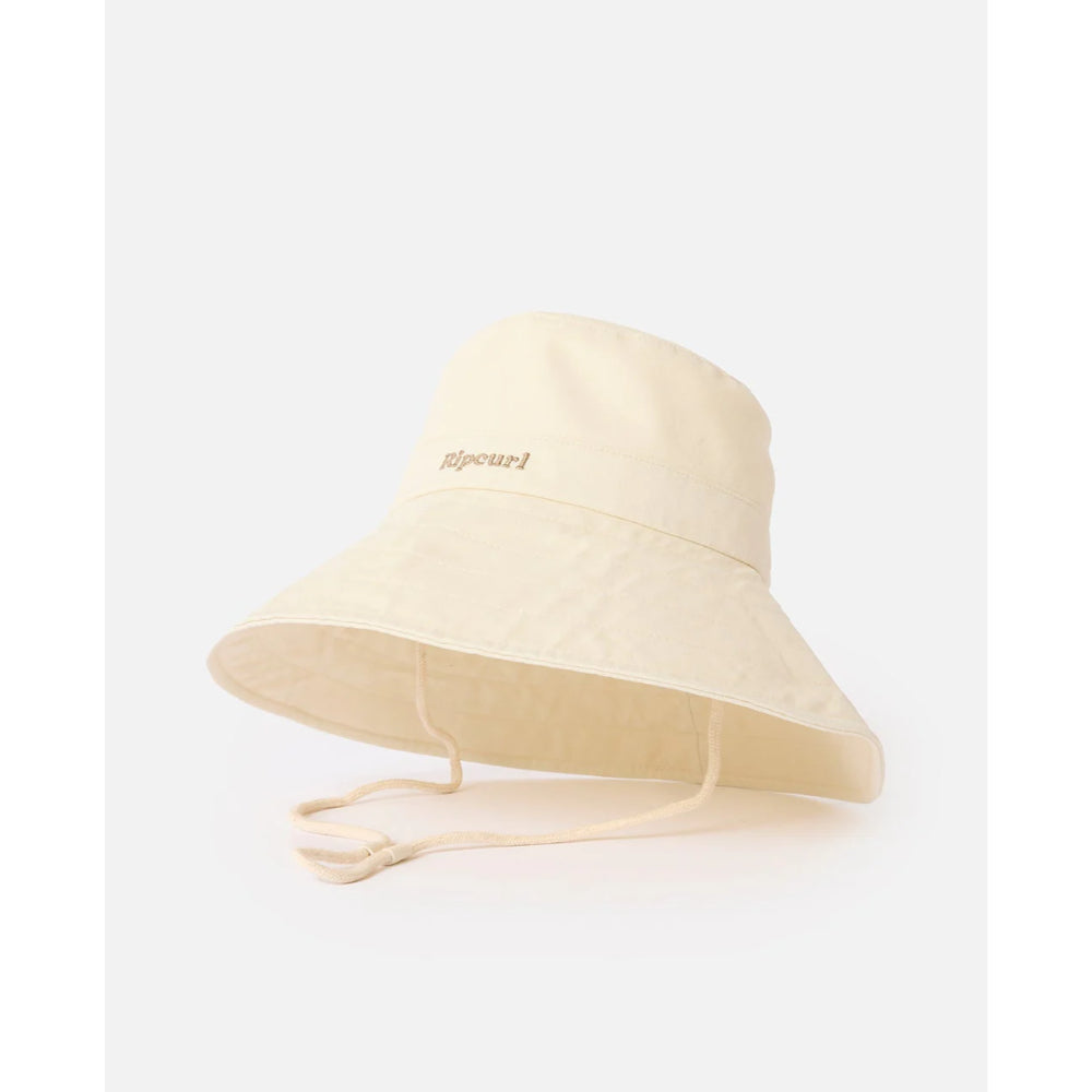 RIP CURL MIXED WIDE BRIM UPF SUN HAT NATURAL