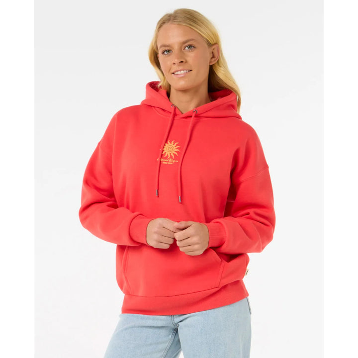 RIP CURL CALA BAND HERITAGE CREW RED