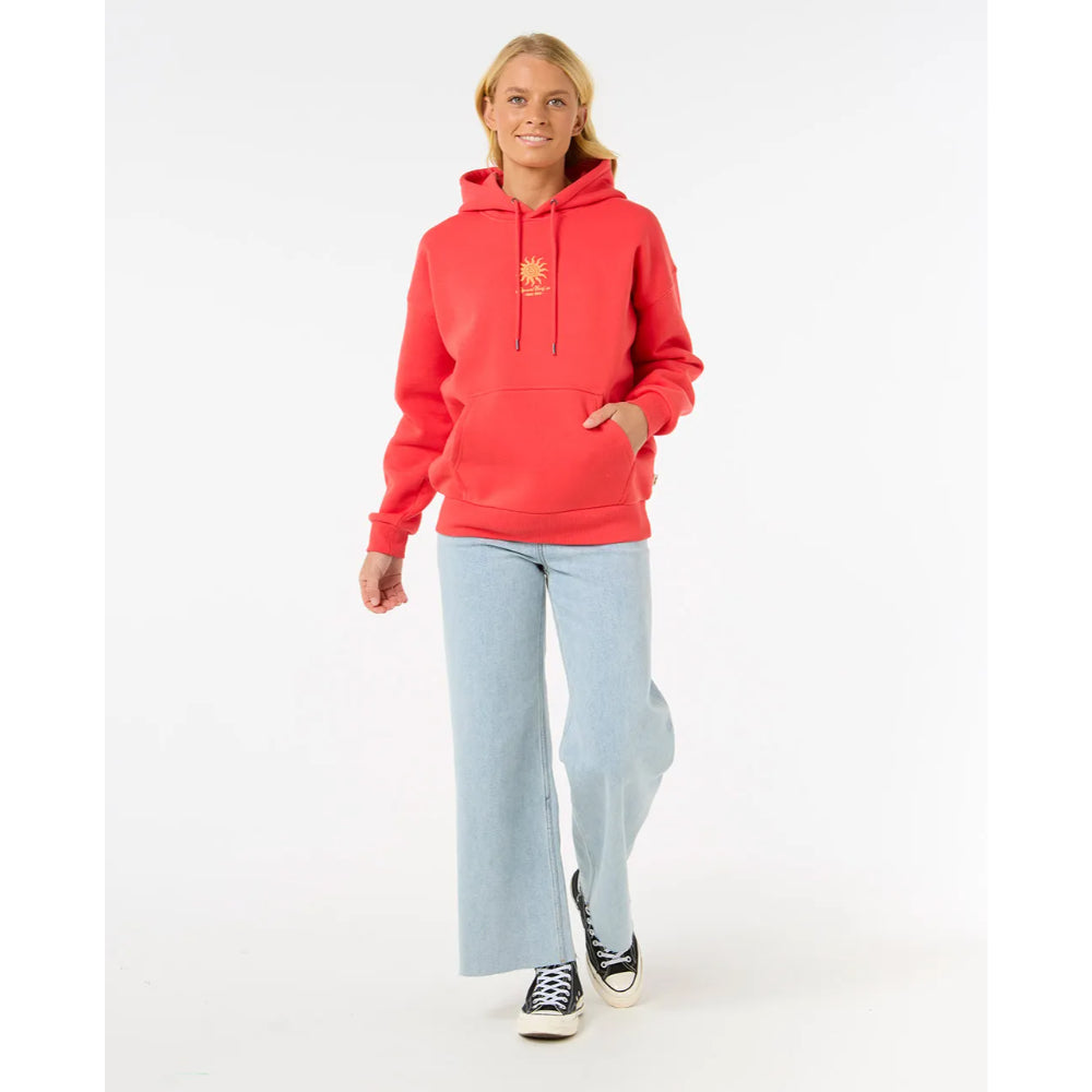 RIP CURL CALA BAND HERITAGE CREW RED