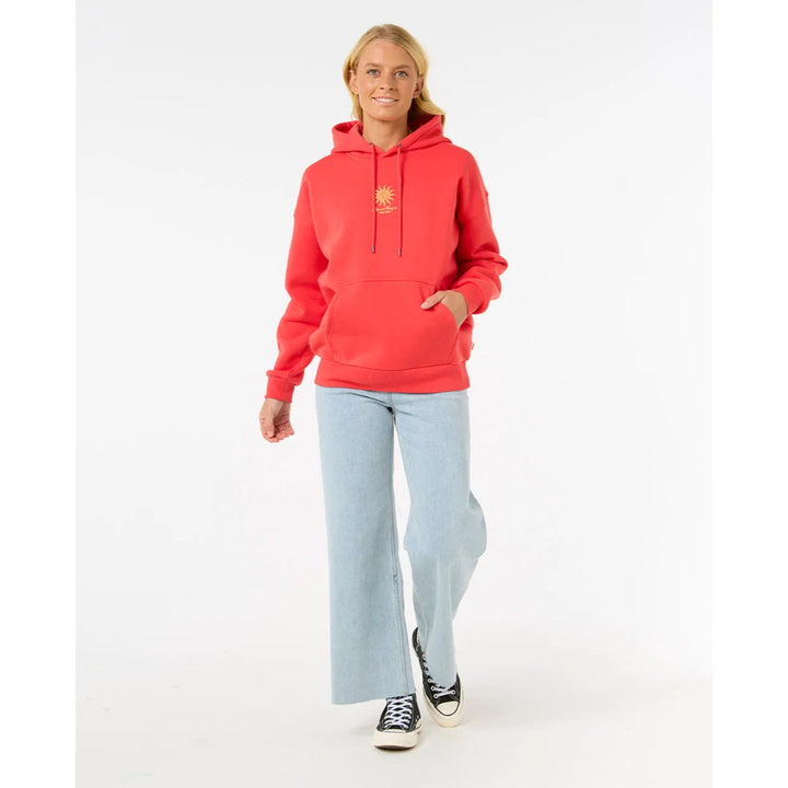 RIP CURL CALA BAND HERITAGE CREW RED