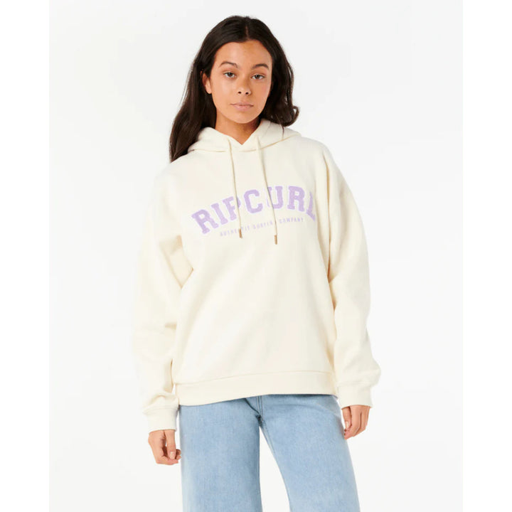 RIP CURL VARSITY HOODIE BONE