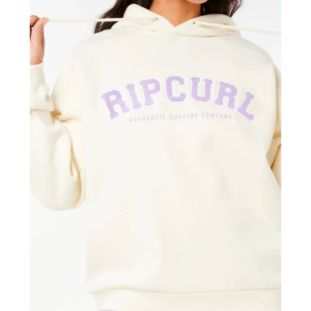 RIP CURL VARSITY HOODIE BONE