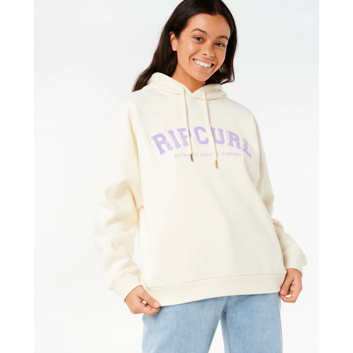 RIP CURL VARSITY HOODIE BONE