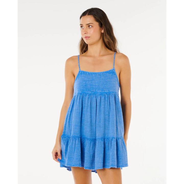 RIP CURL CLASSIC SURF COVER UP BRIGHT BLUE