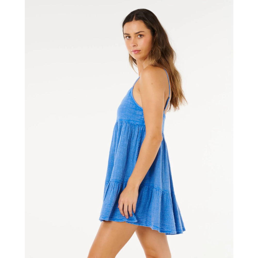 RIP CURL CLASSIC SURF COVER UP BRIGHT BLUE