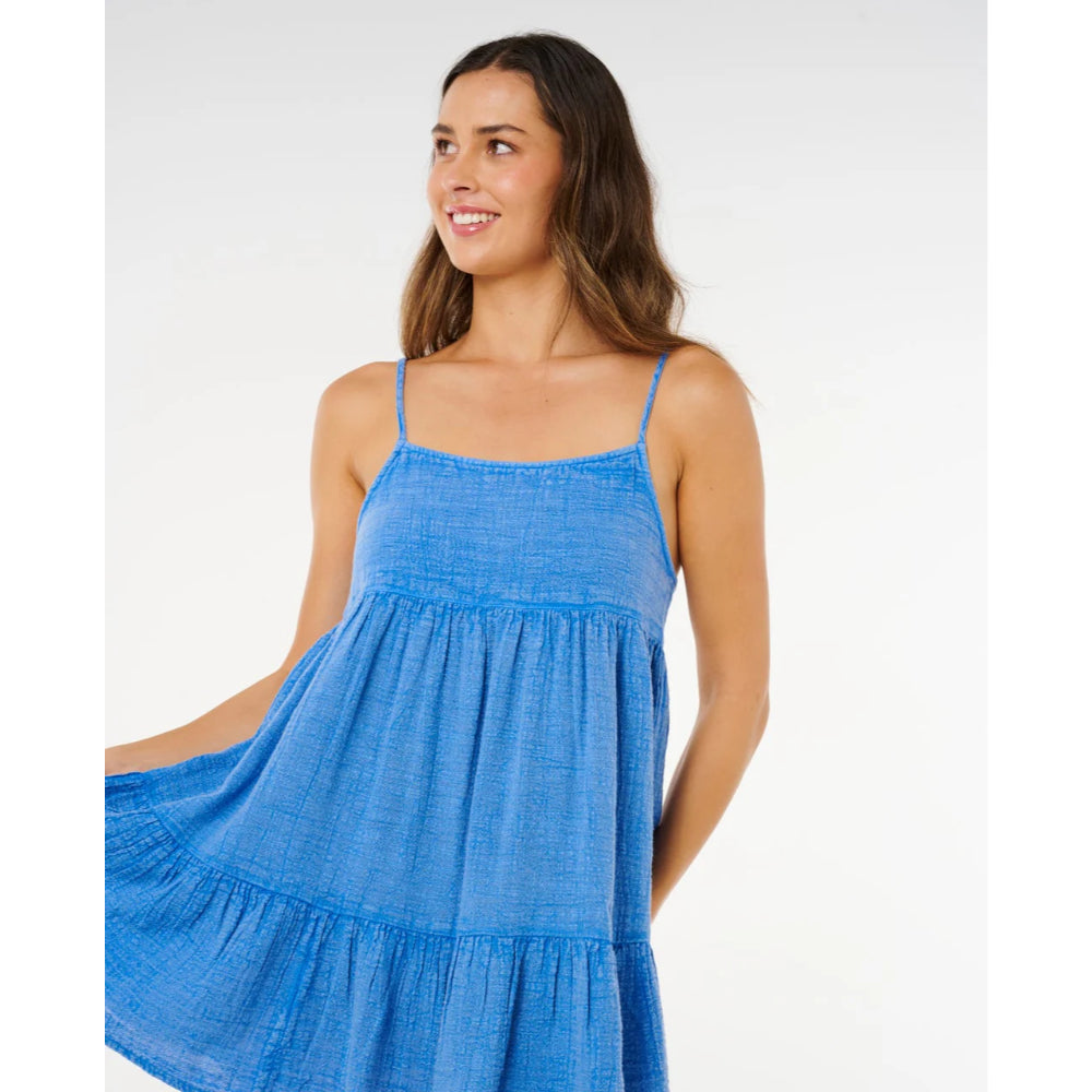 RIP CURL CLASSIC SURF COVER UP BRIGHT BLUE