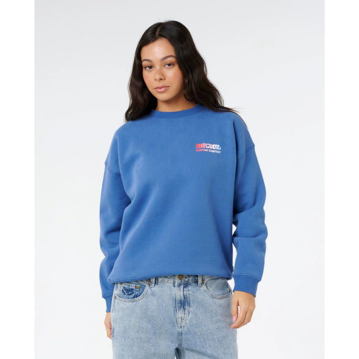 RIP CURL SURF PUFF HERITAGE CREW NAVY