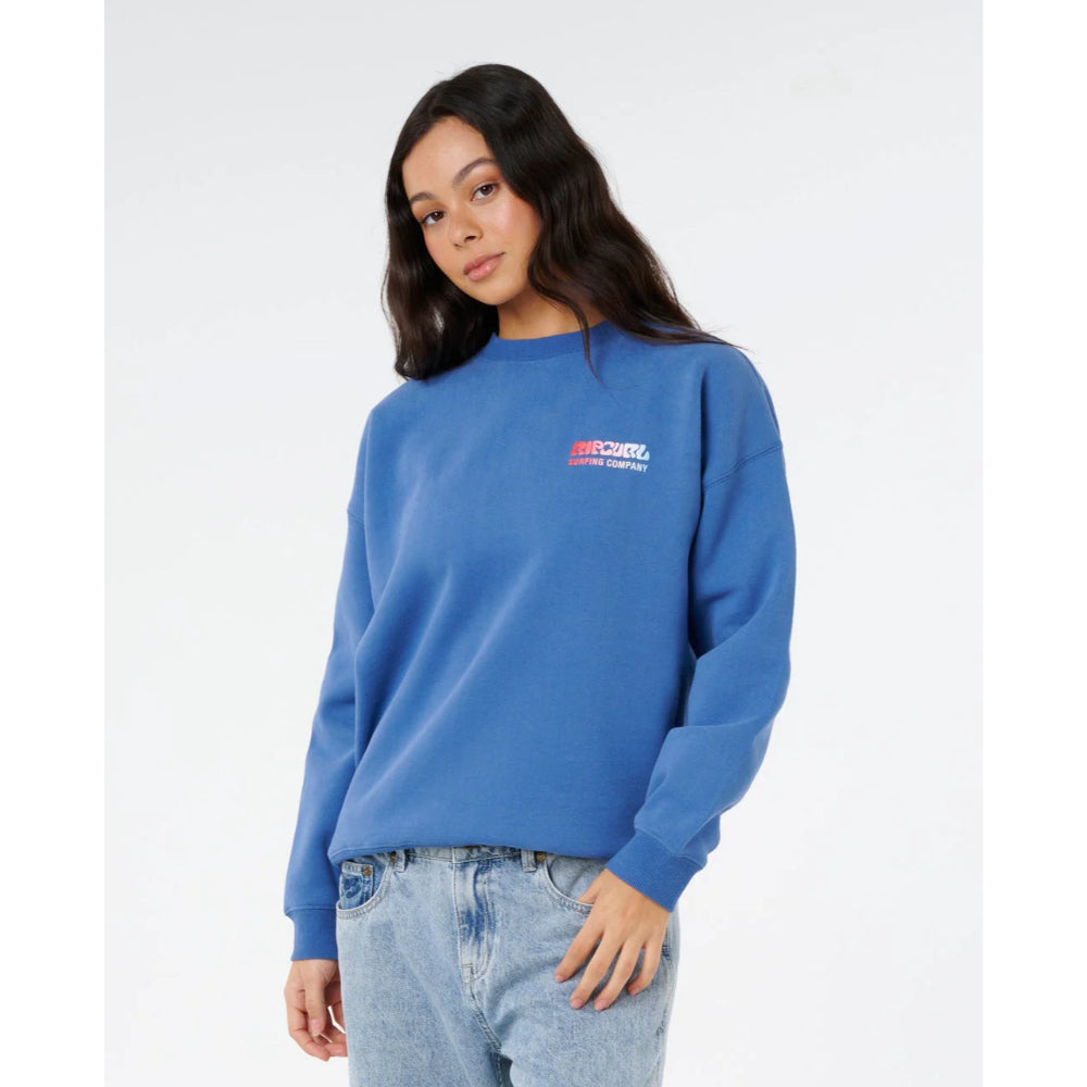 RIP CURL SURF PUFF HERITAGE CREW NAVY