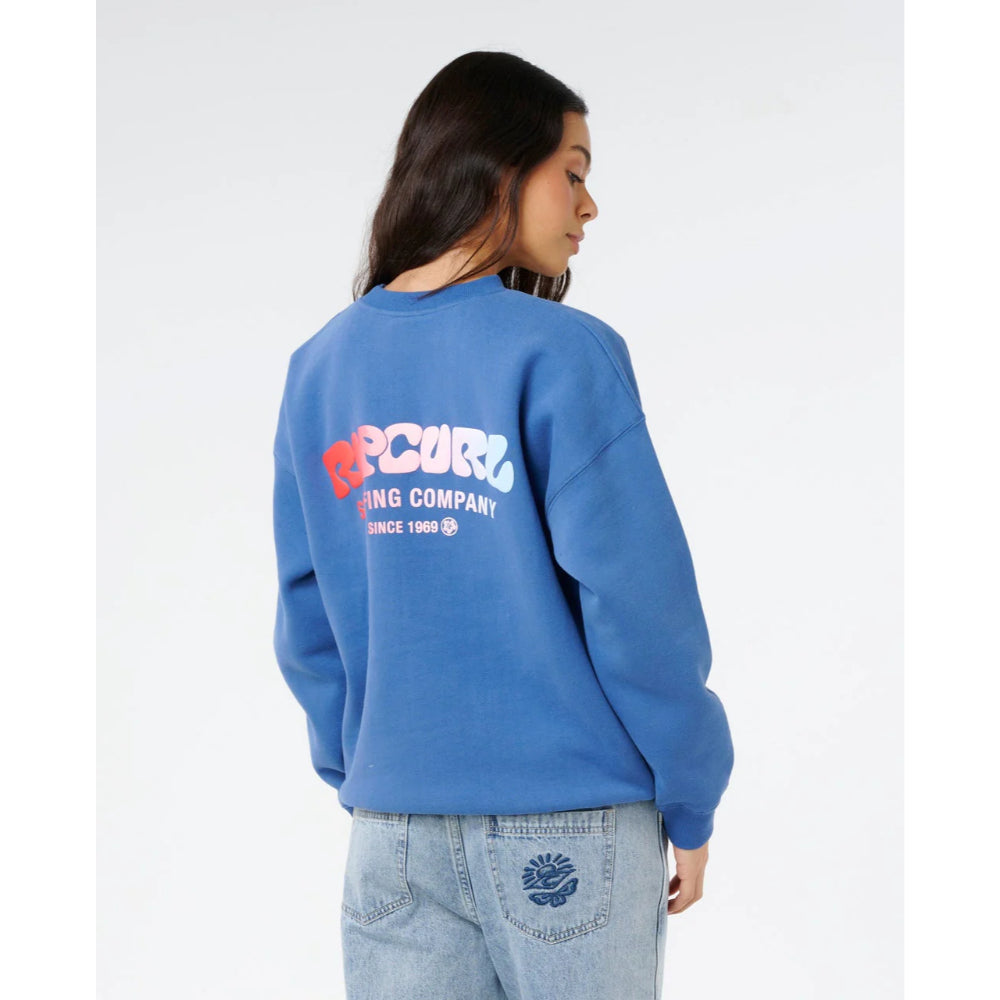 RIP CURL SURF PUFF HERITAGE CREW NAVY