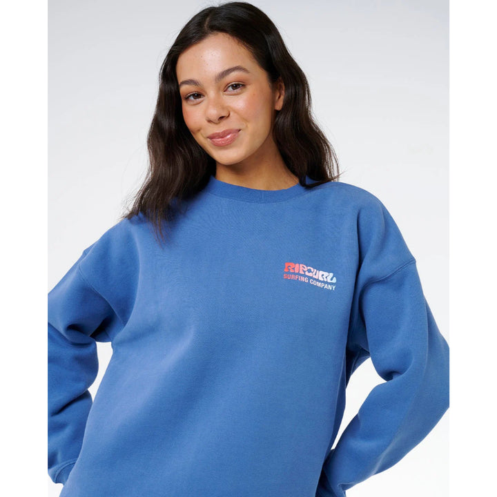 RIP CURL SURF PUFF HERITAGE CREW NAVY