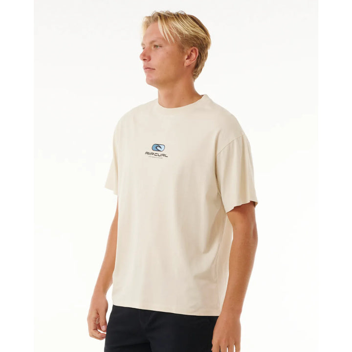 RIP CURL PILL ICON TEE VINTAGE WHITE