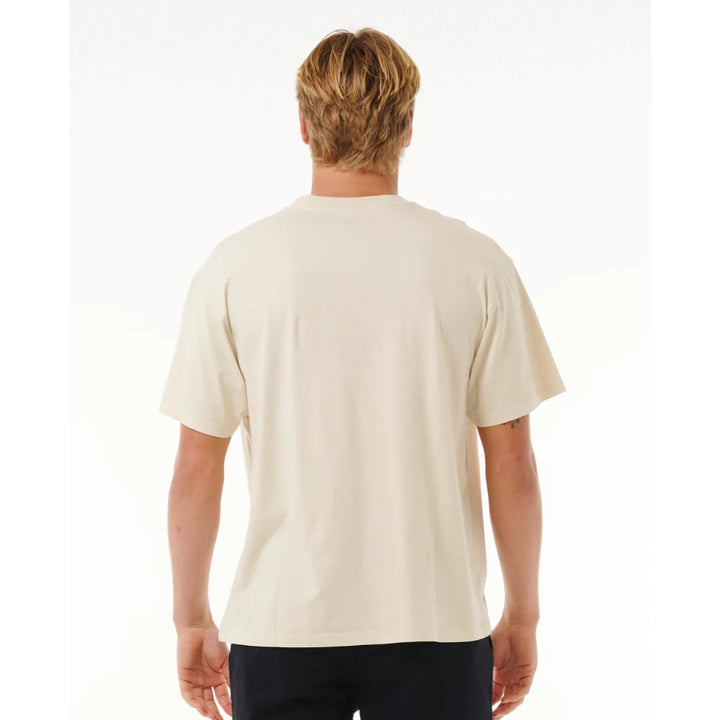RIP CURL PILL ICON TEE VINTAGE WHITE