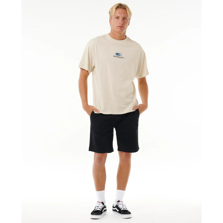 RIP CURL PILL ICON TEE VINTAGE WHITE