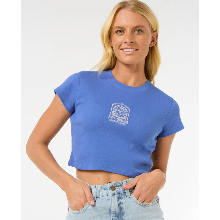RIP CURL SAN CARLOS BABY TEE OCEAN