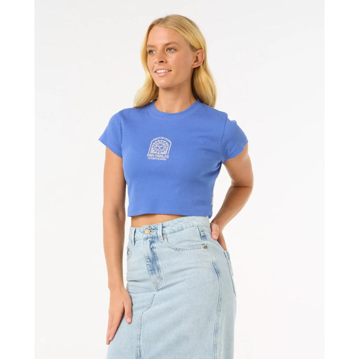 RIP CURL SAN CARLOS BABY TEE OCEAN