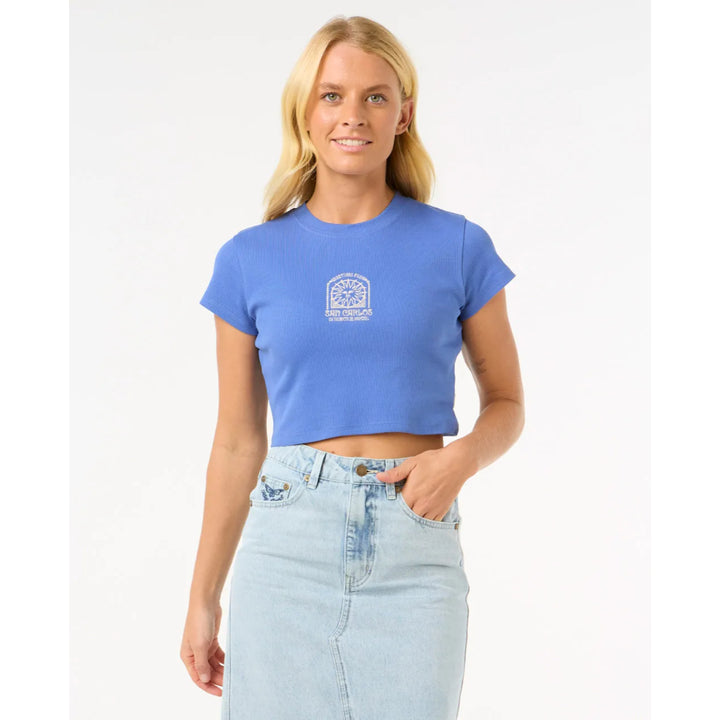 RIP CURL SAN CARLOS BABY TEE OCEAN