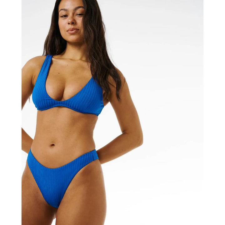 RIP CURL PREMIUM SURF BRALETTE TOP BLUE