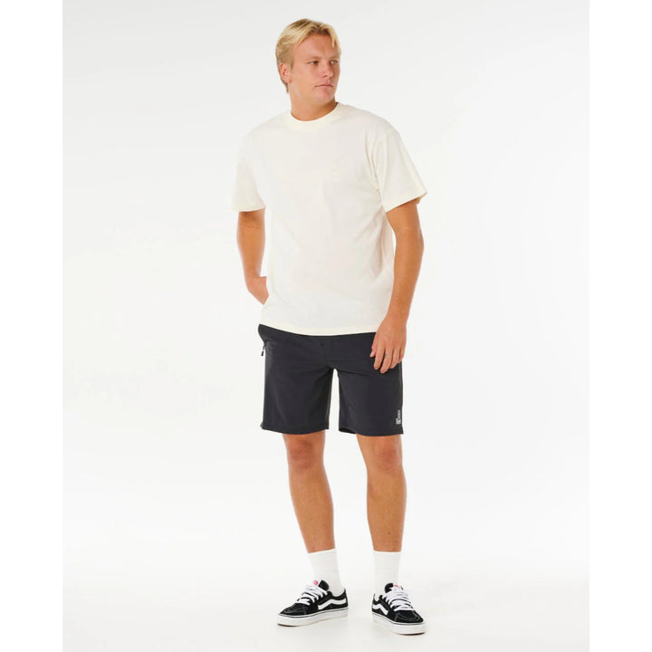 RIP CURL SEARCH EMBROIDERY TEE BONE