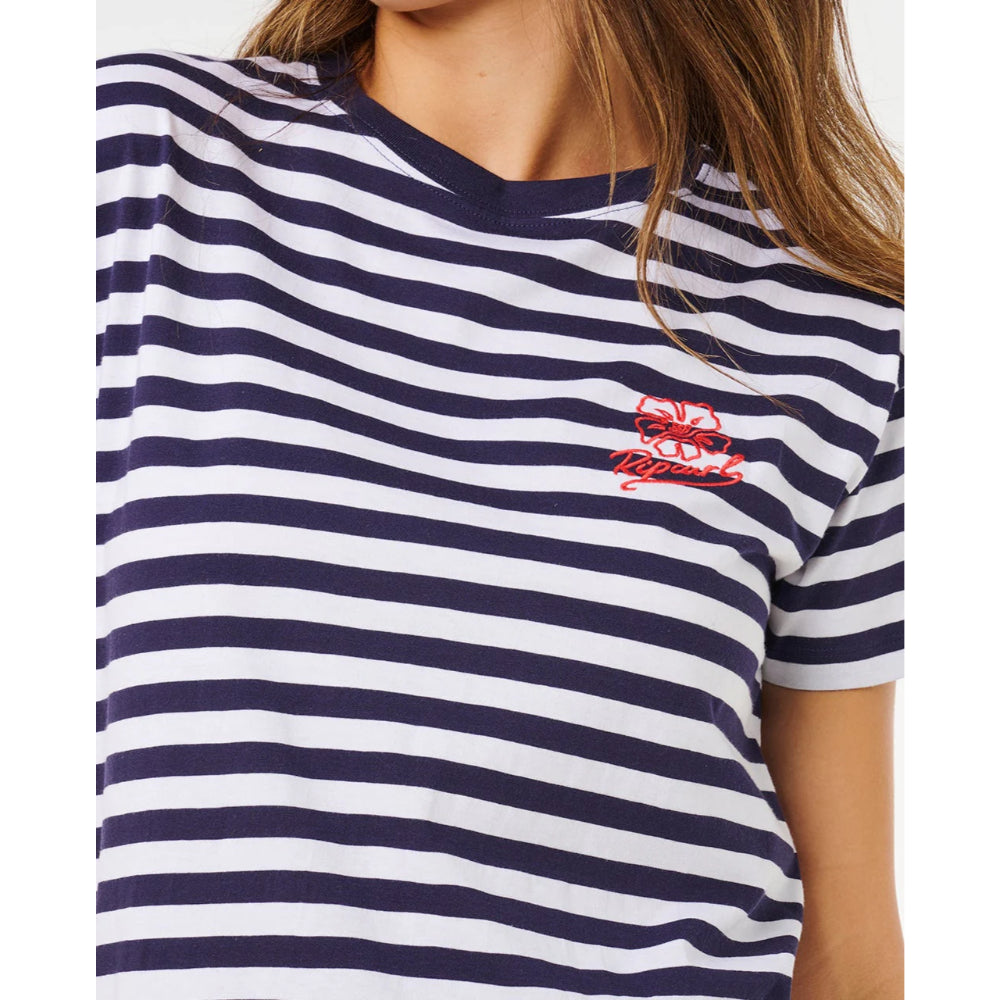RIP CURL PACIFIC COAST RELAXED TEE DARK NAVY