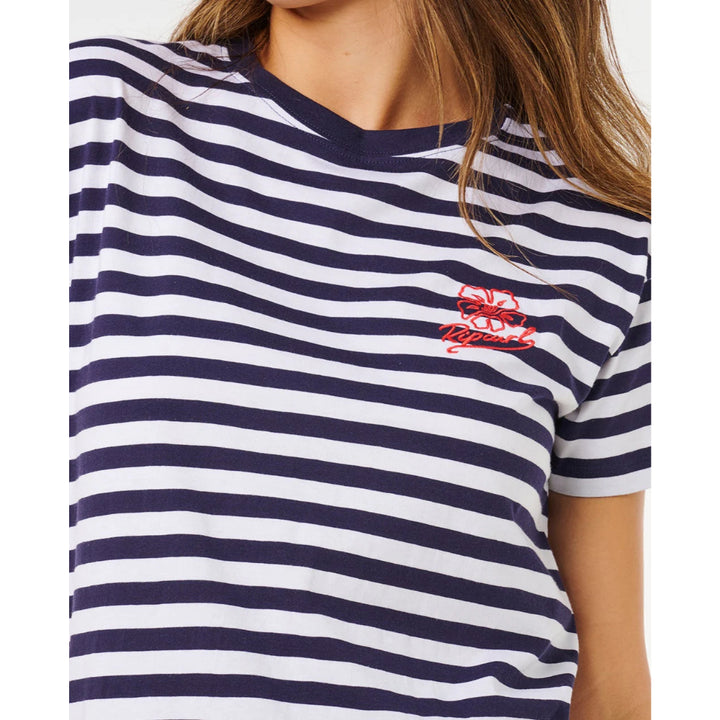 RIP CURL PACIFIC COAST RELAXED TEE DARK NAVY
