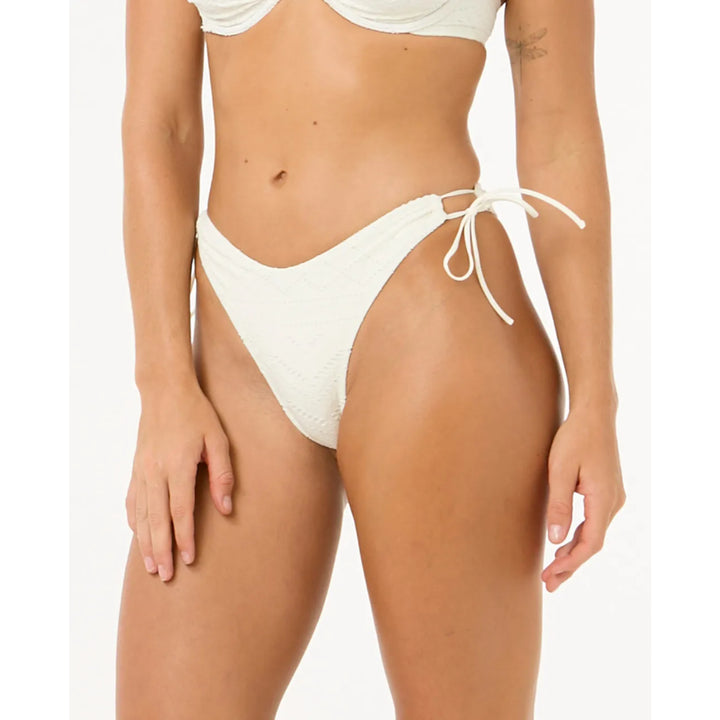 RIP CURL SAN CARLOS BRODERIE SKIMPY BOTTOM BONE