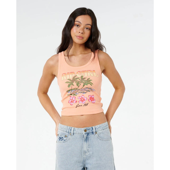 RIP CURL HAYLEY O TANK PAPAYA