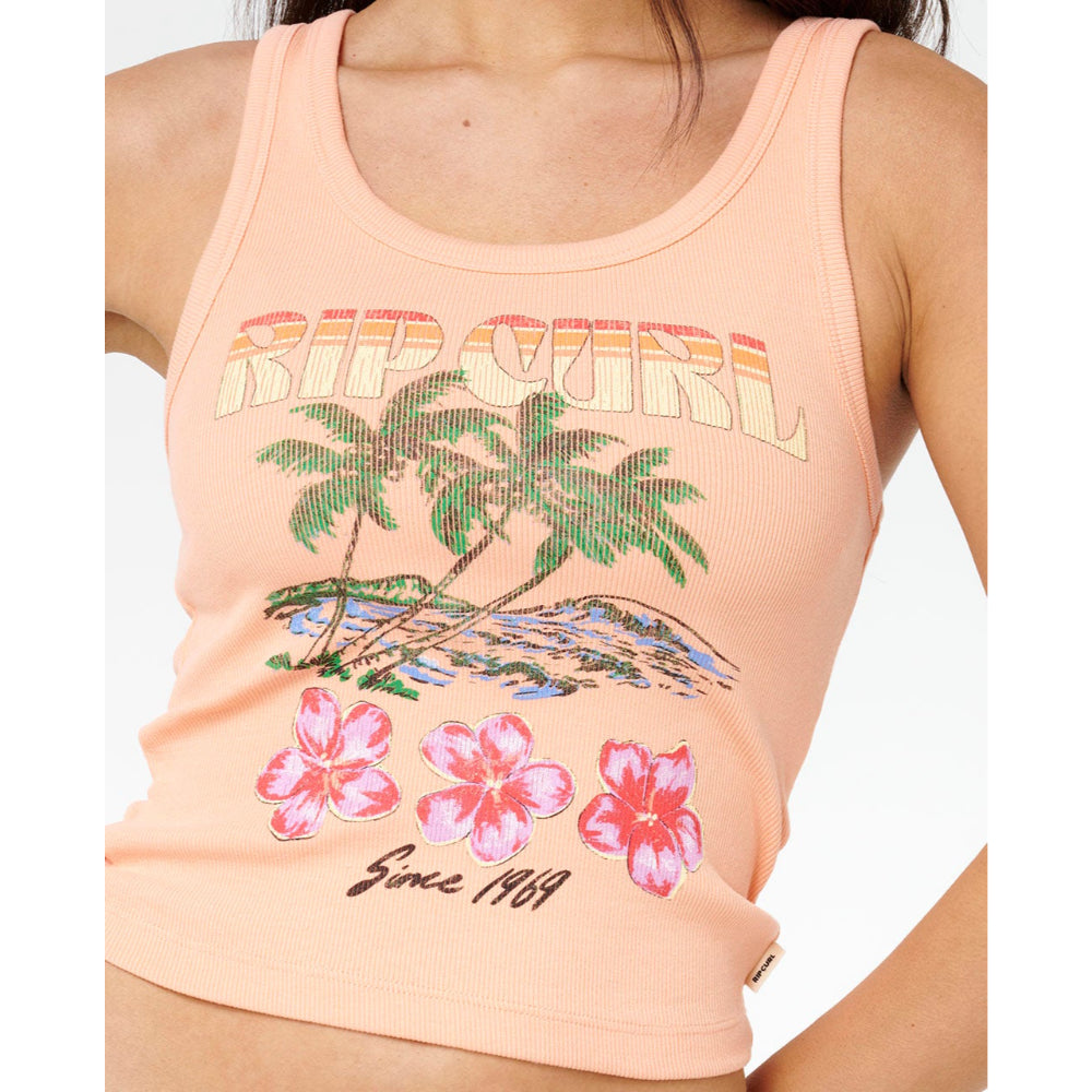 RIP CURL HAYLEY O TANK PAPAYA