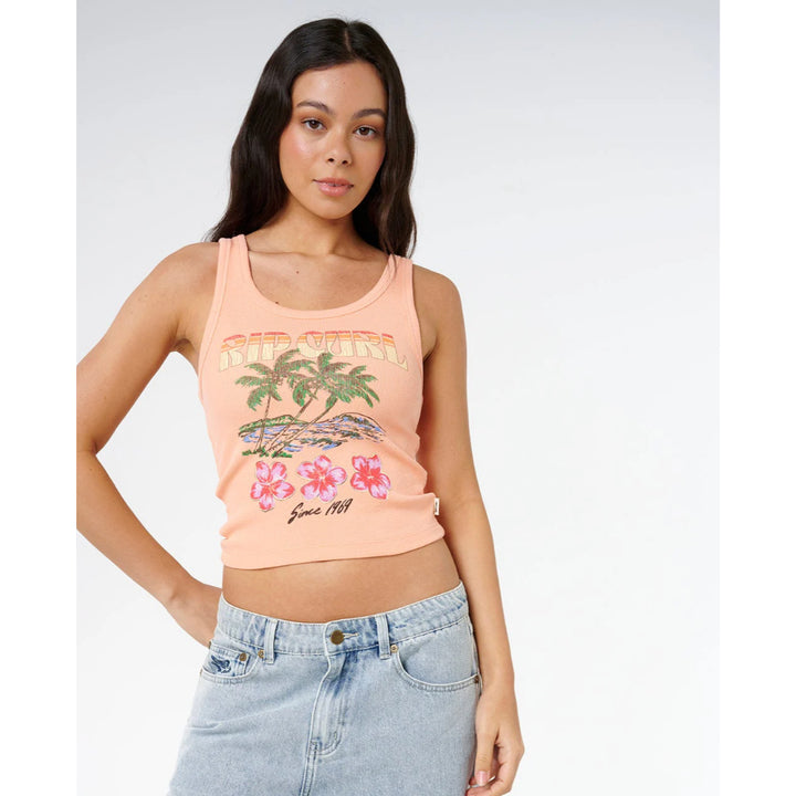 RIP CURL HAYLEY O TANK PAPAYA