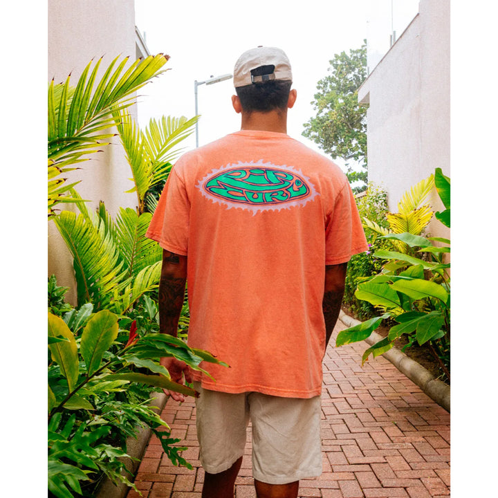 RIP CURL RAW ENERGY SLOTH TEE WATERMELON