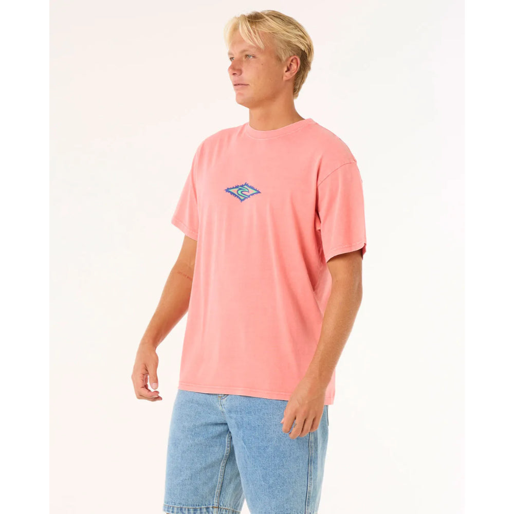 RIP CURL RAW ENERGY SLOTH TEE WATERMELON