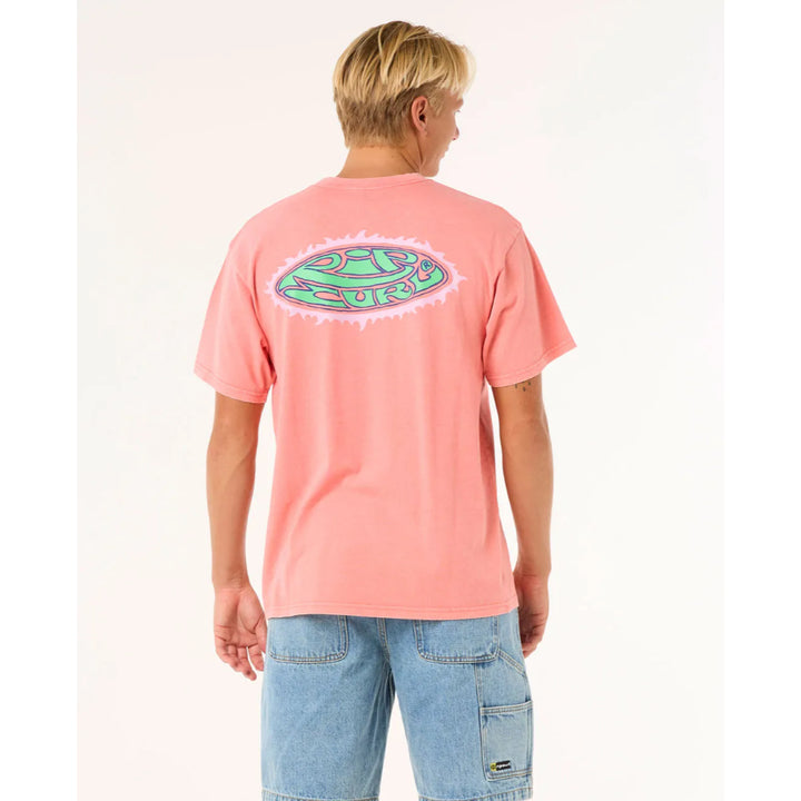 RIP CURL RAW ENERGY SLOTH TEE WATERMELON