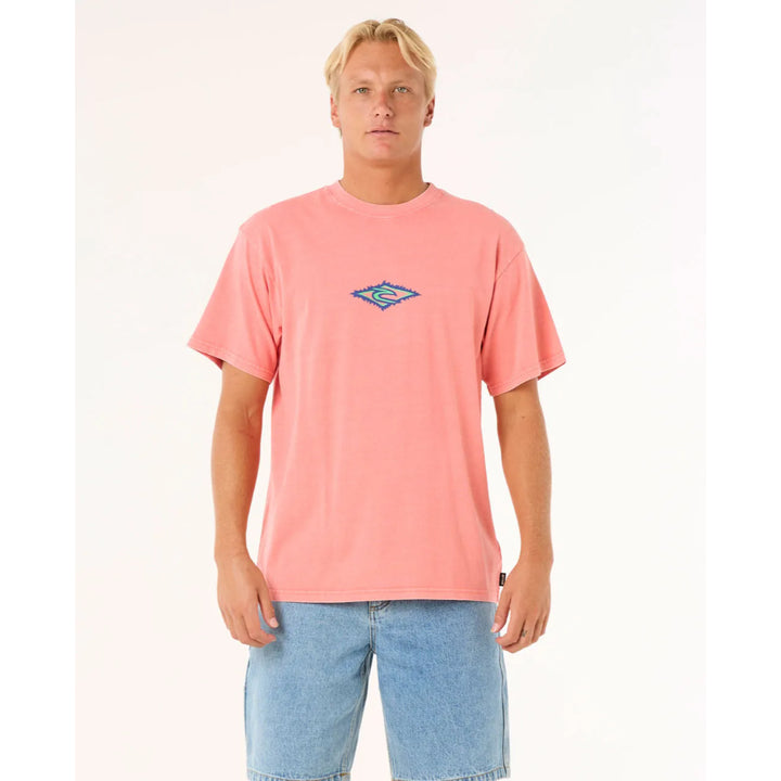 RIP CURL RAW ENERGY SLOTH TEE WATERMELON