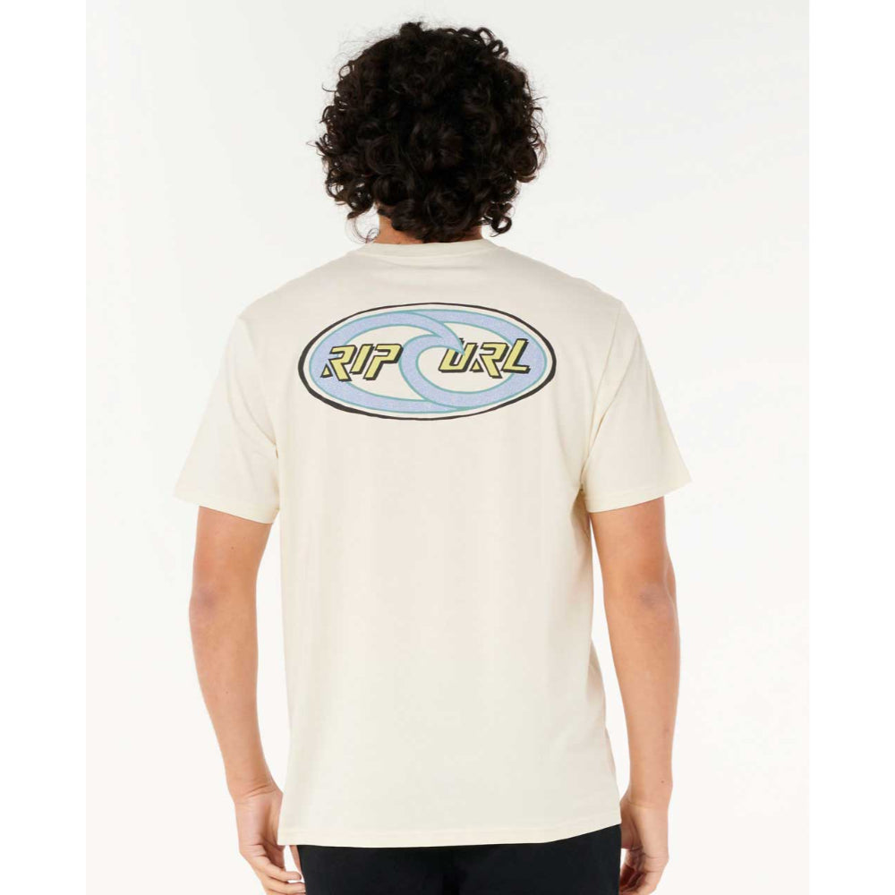 RIP CURL RITUALS OVAL TEE BONE