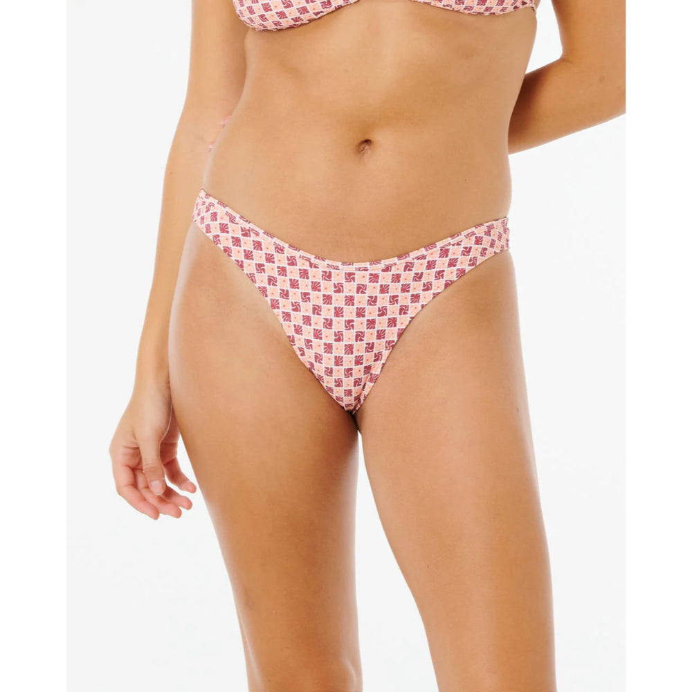 RIP CURL CLASSIC SURF HIGH CUT SKIMPY BOTTOM MULTICO