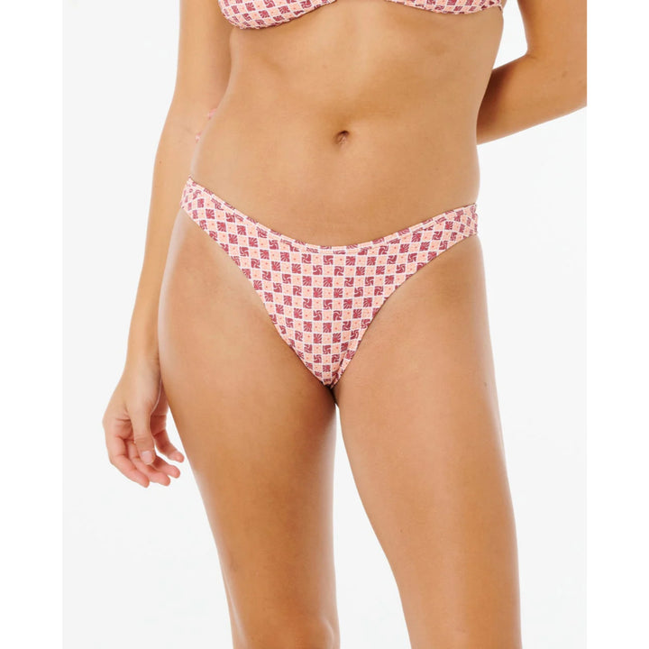 RIP CURL CLASSIC SURF HIGH CUT SKIMPY BOTTOM MULTICO
