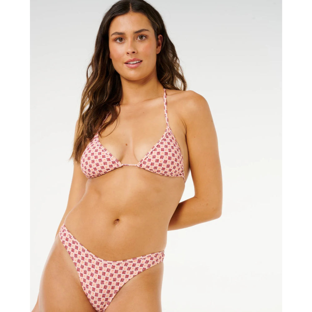 RIP CURL CLASSIC SURF HIGH CUT SKIMPY BOTTOM MULTICO