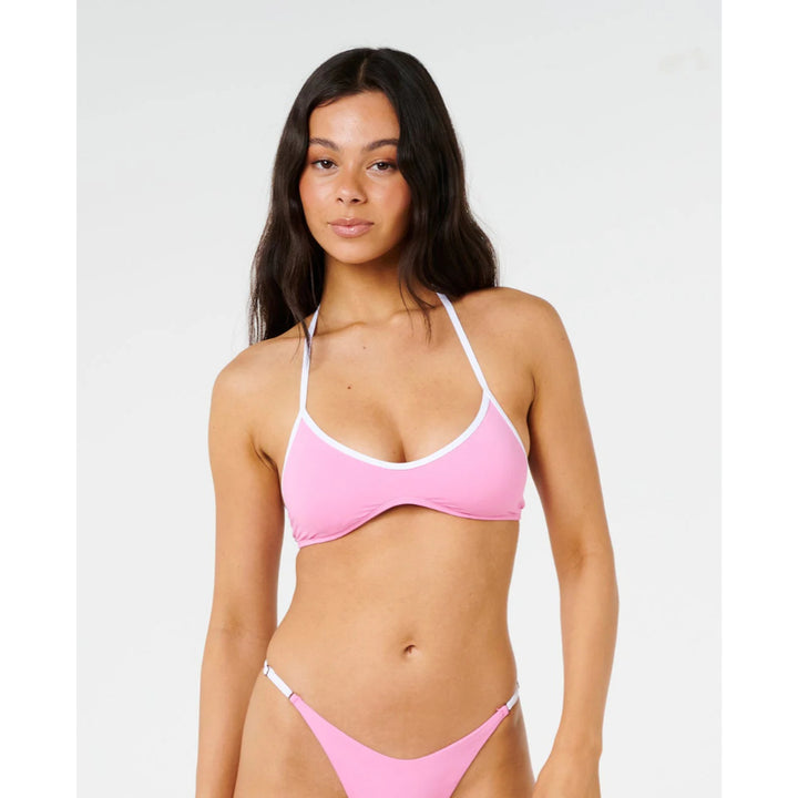 RIP CURL CLASSIC SURF HALTER TOP FUCHSIA