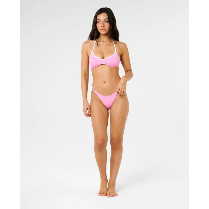 RIP CURL CLASSIC SURF HI LEG SKIMPY BOTTOM FUCHSIA