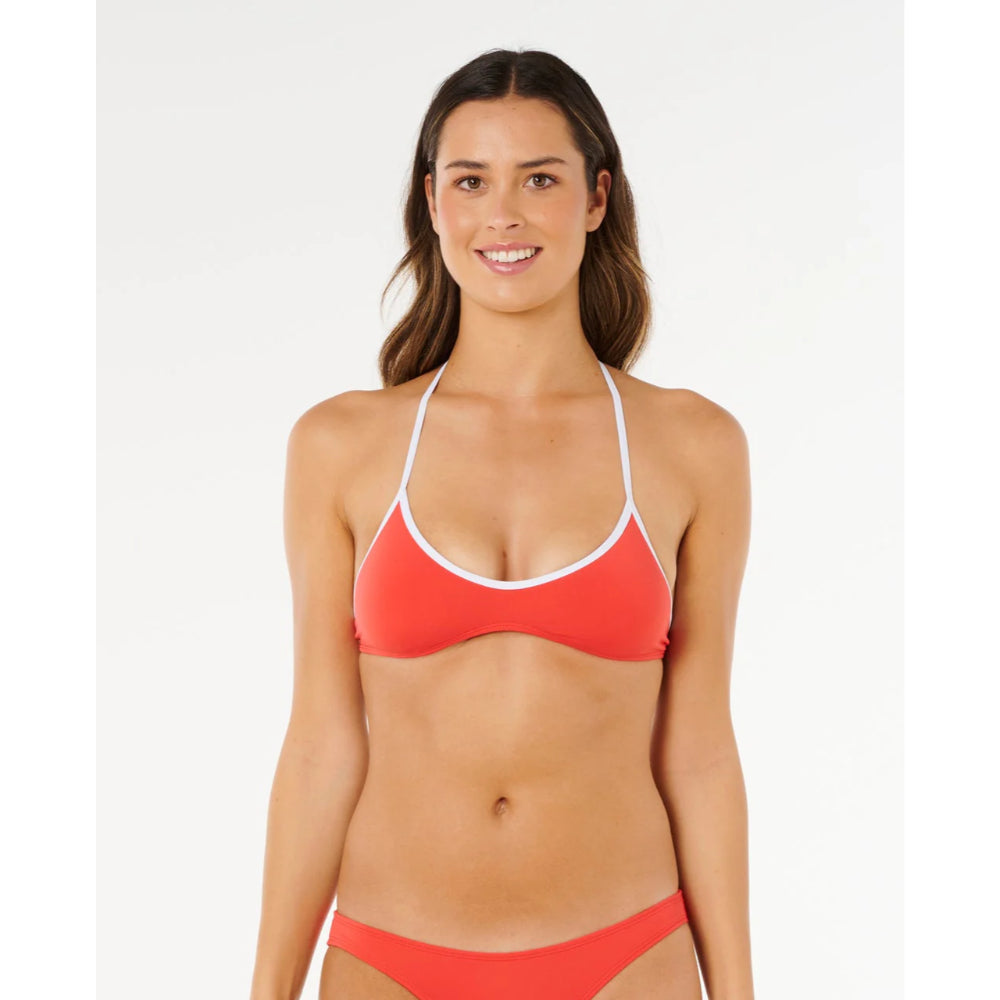 RIP CURL CLASSIC SURF HALTER TOP RED