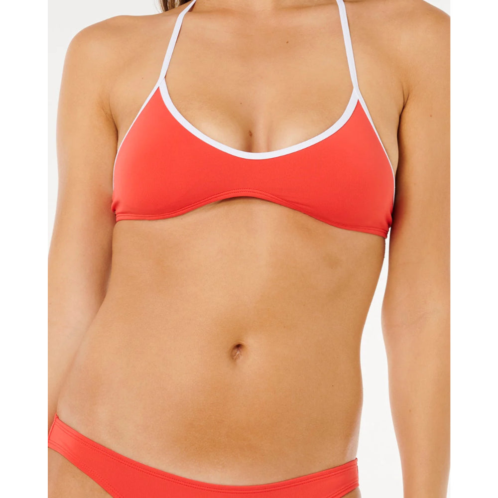 RIP CURL CLASSIC SURF HALTER TOP RED