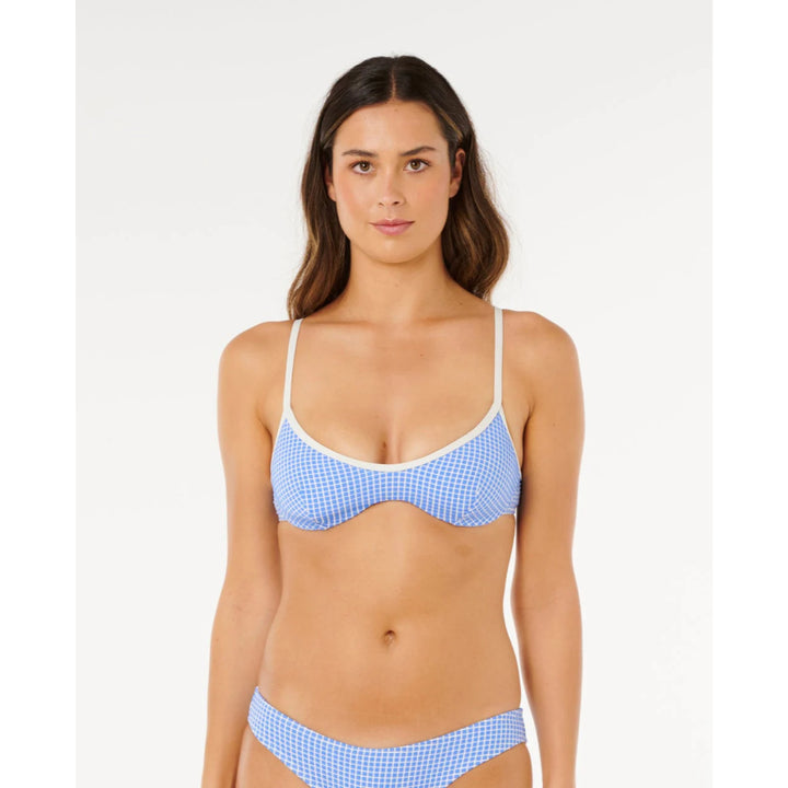 RIP CURL POOLSIDE MULTI FIT TOP BLUE