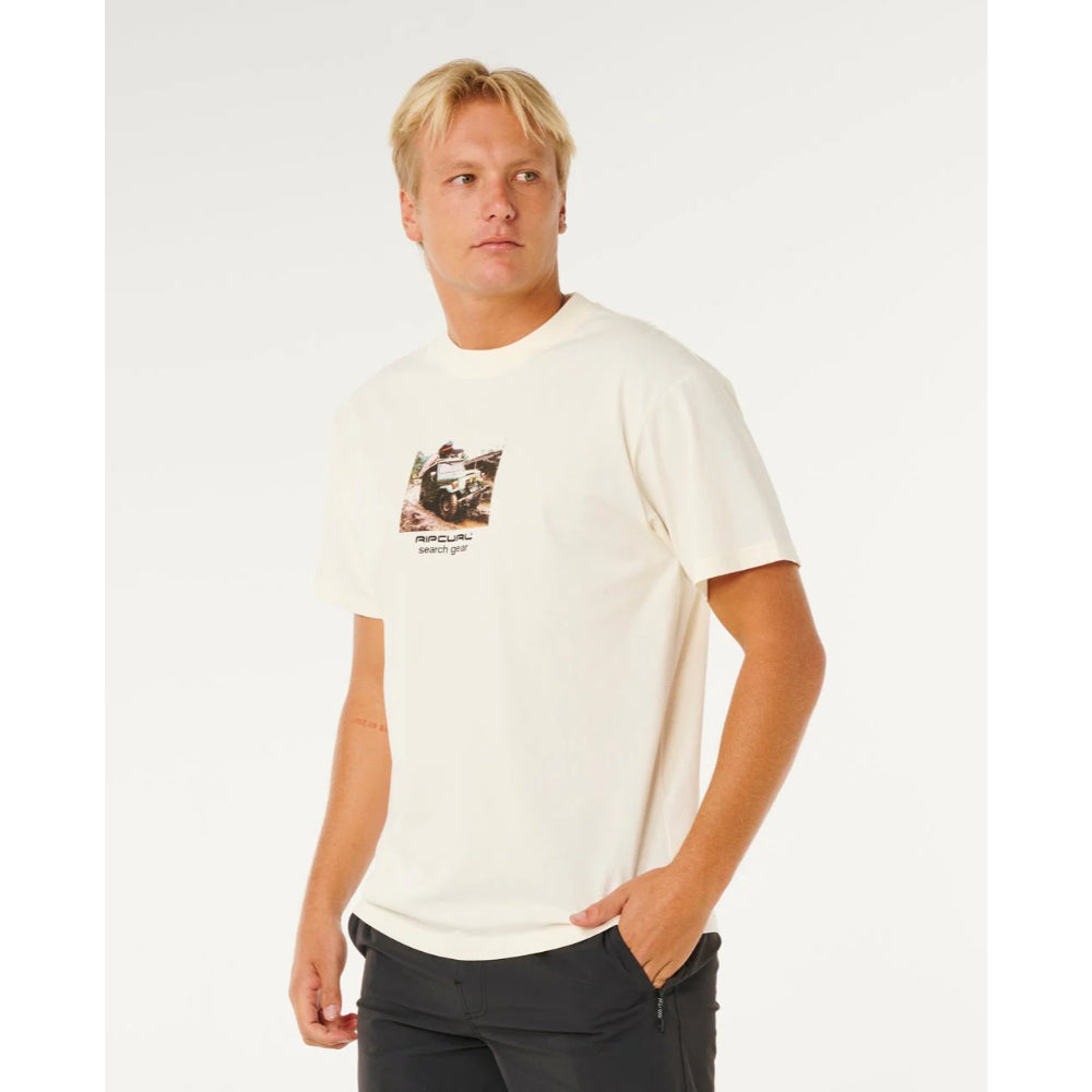 RIP CURL SEARCH RIG LOOSE TEE BONE