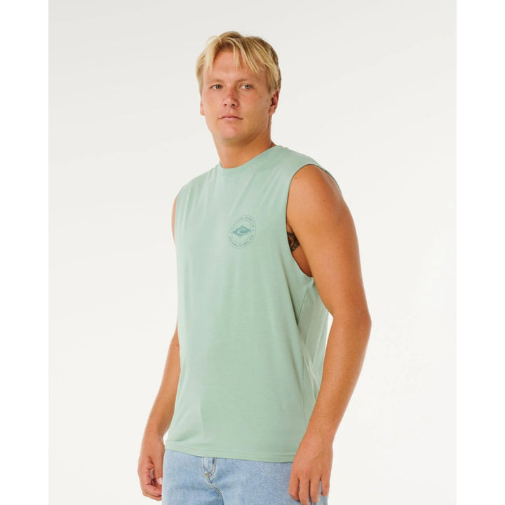 RIP CURL STAPLE MUSCLE TEE ALOE