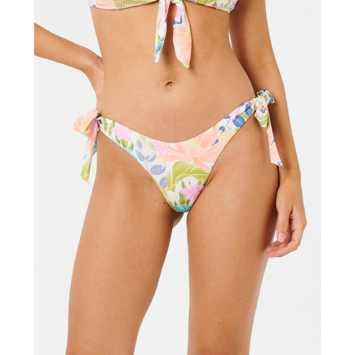 RIP CURL CATALINA ISLAND HI LEG SKIMPY BOTTOM MULTICO