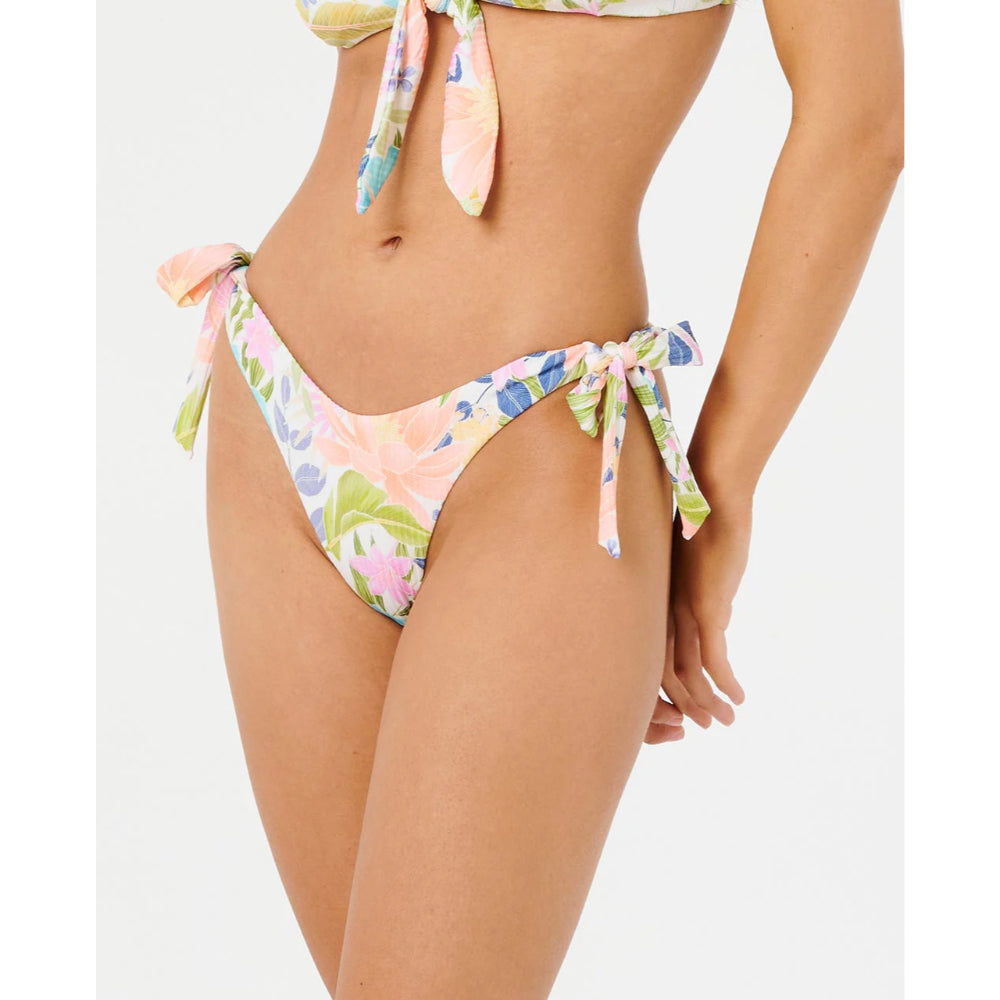 RIP CURL CATALINA ISLAND HI LEG SKIMPY BOTTOM MULTICO