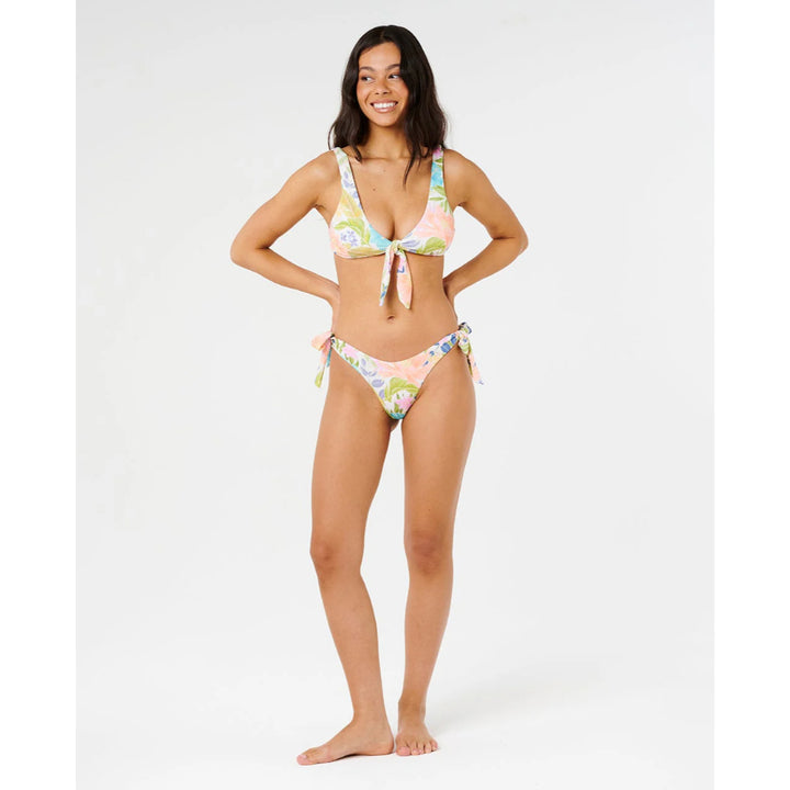RIP CURL CATALINA ISLAND HI LEG SKIMPY BOTTOM MULTICO