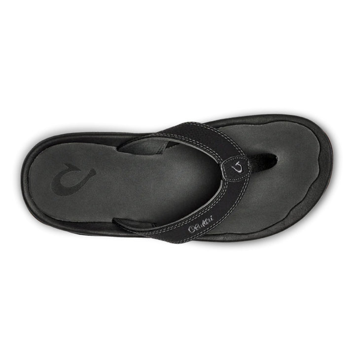 OLUKAI 'OHANA BLACK/DARK SHADOW